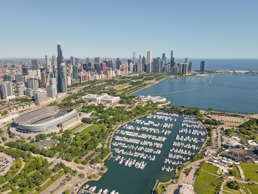 Illinois — Illinois Chicago skyline