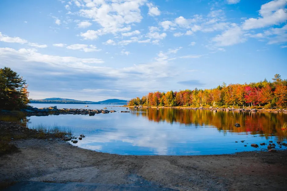 Maine — Maine autumn foliage