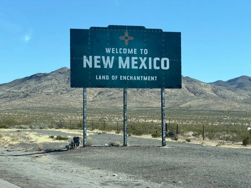 New Mexico — New Mexico desert landscape