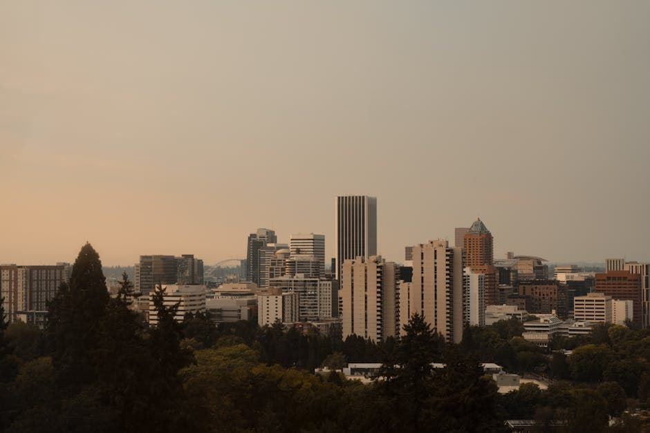 Oregon — Oregon Portland skyline