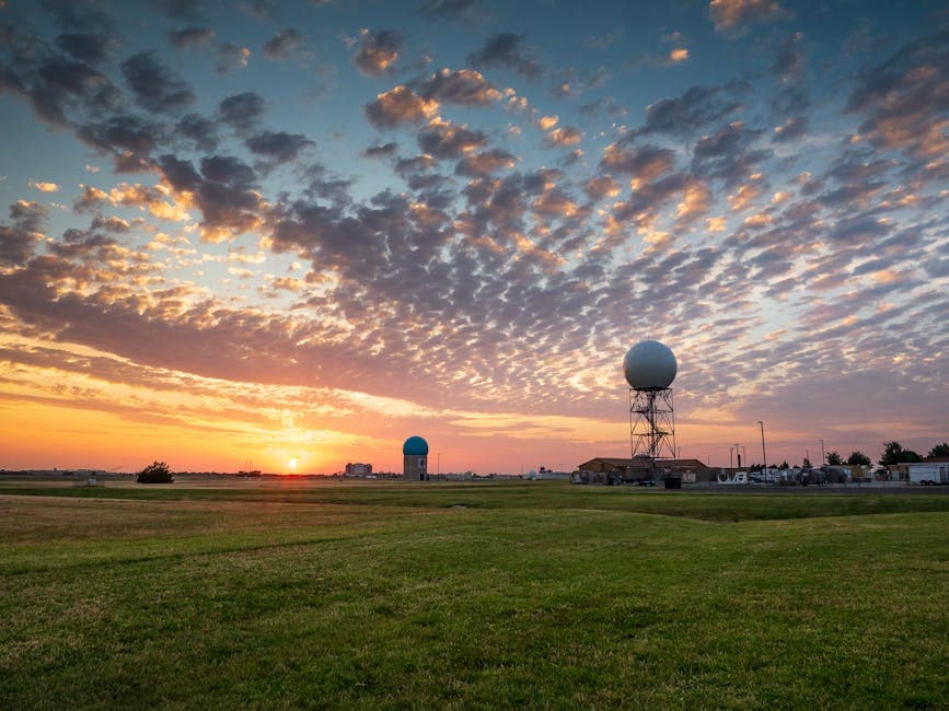 Oklahoma — Oklahoma plains sunset