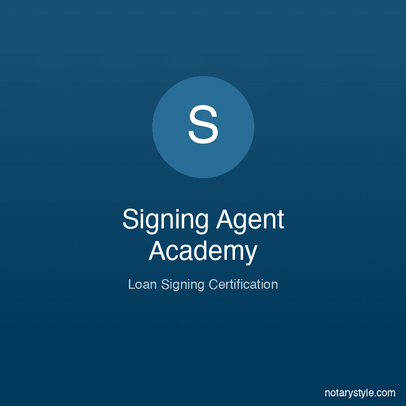 Notary Signing Agent Academy