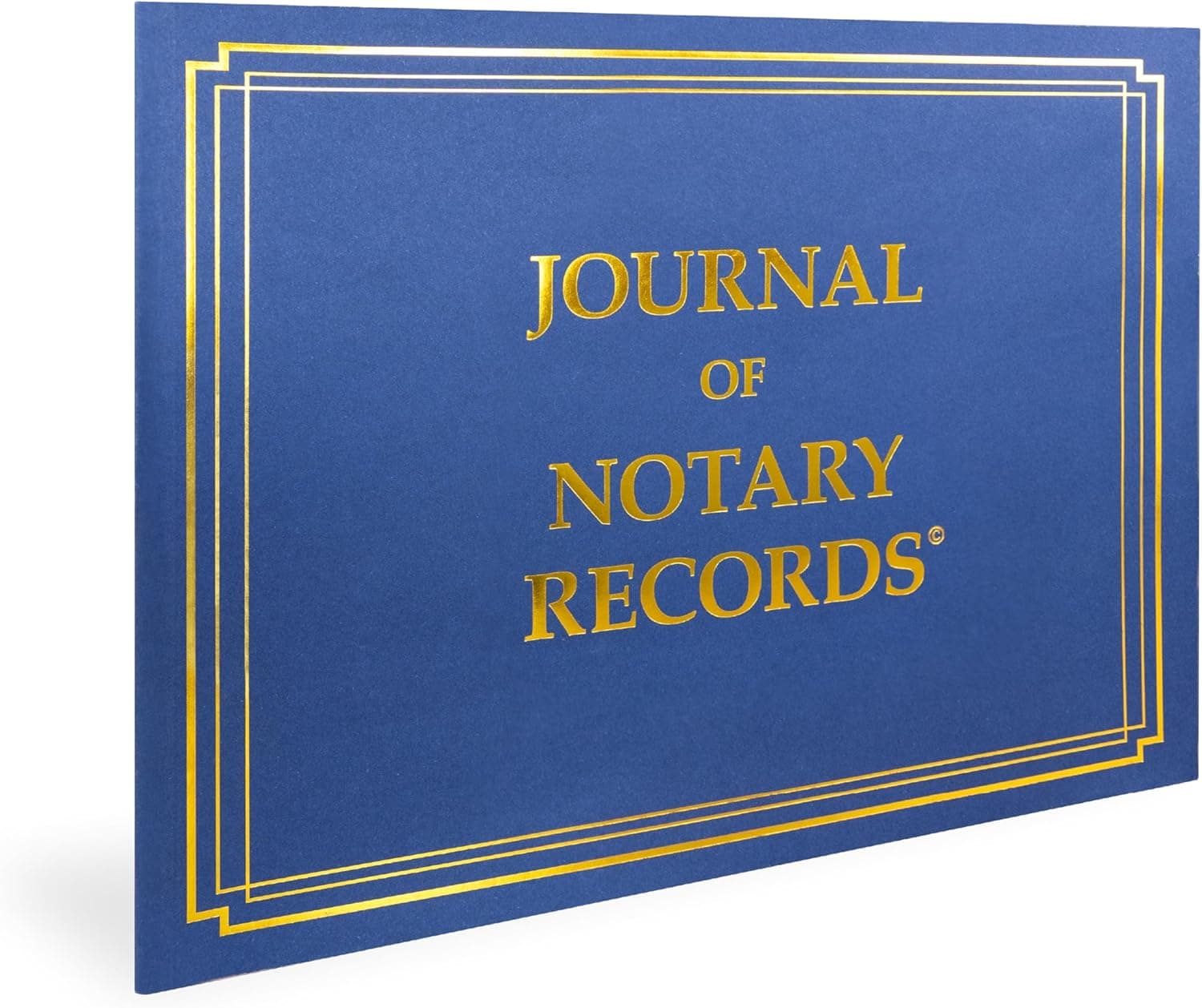 StampXpress Premium Notary Journal, Softcover, 140 Pages with 600 Entries, All States (NJ)