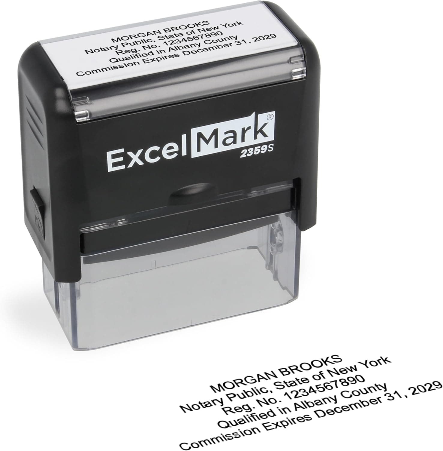 ExcelMark Notary Stamp for All 50 States - Official State Seal - All 50 States