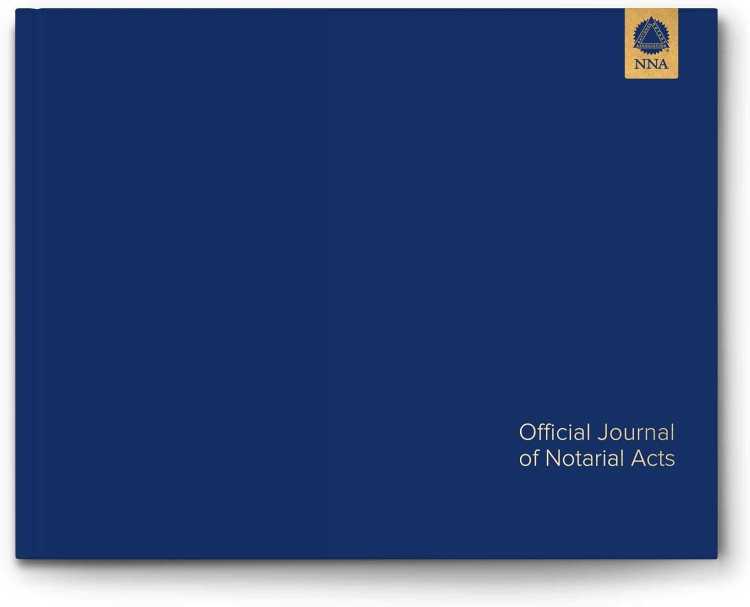 National Notary Association Basic Notary Journal - Essential Softcover Journal with Complimentary Privacy Guard Included - 122 Pages with 488 Labeled Entry Fields – 10 7/8" W x 8 7/16" H - Blue…
