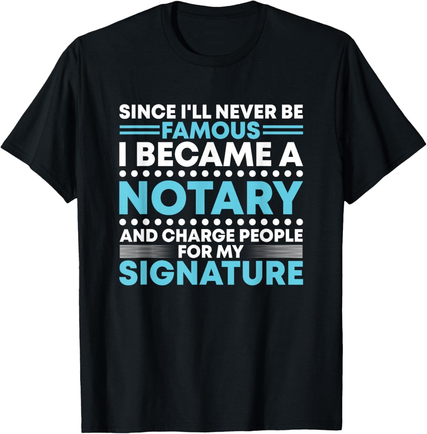 Notary Signature Mobile Notary Public T-Shirt