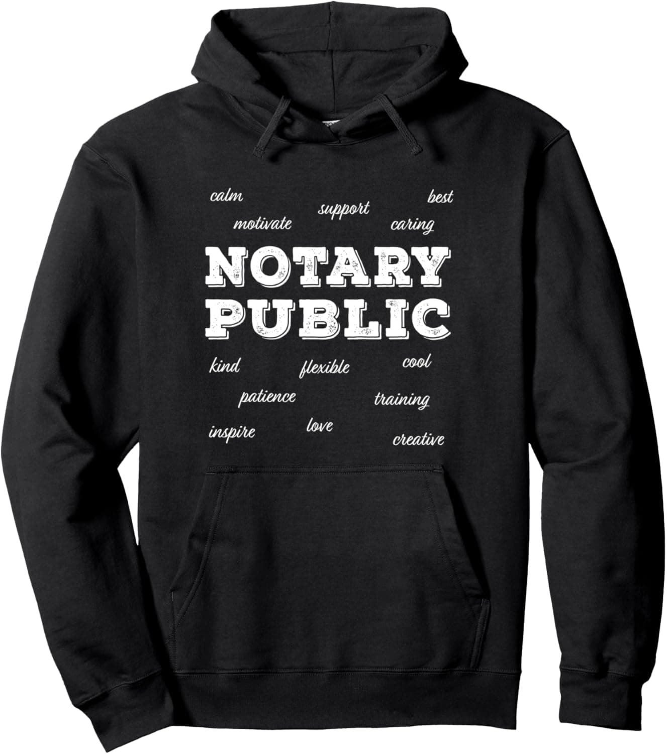 Notary Public Appreciation Funny Gift Pullover Hoodie