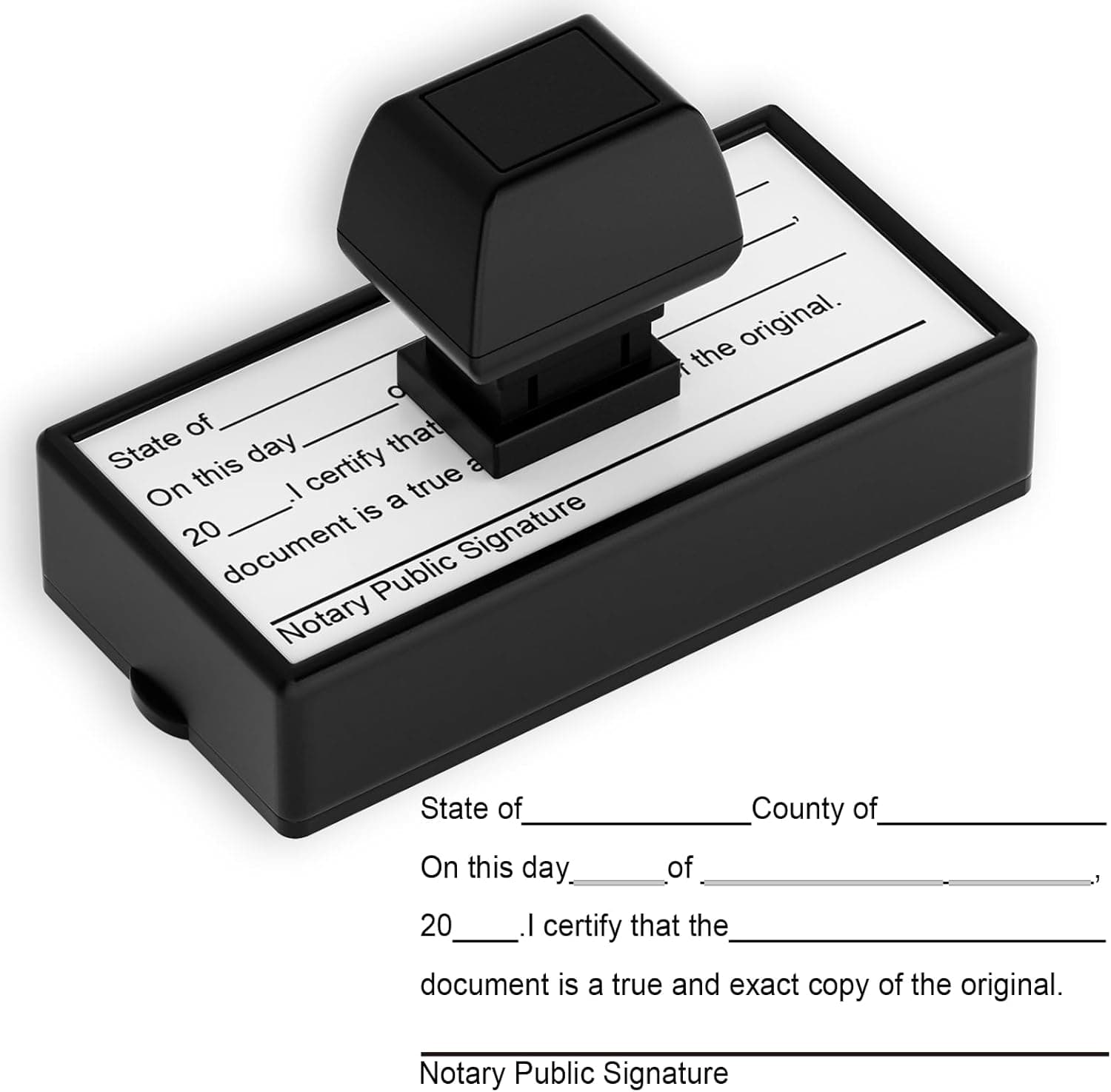 Notary Stamps, Notary Certified True Copy Stamp, Notary Supplies That are Easy to Store, Notary Stamp, Notary Seal
