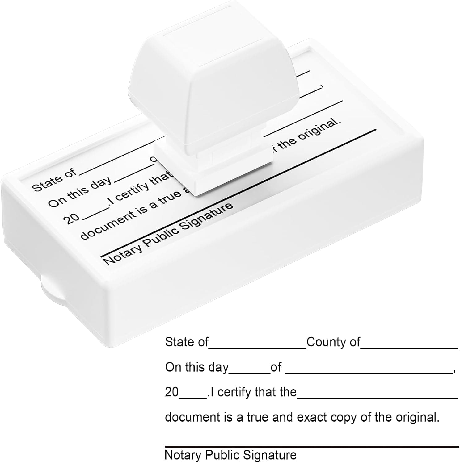 Notary Stamps, Notary Certified True Copy Stamp, Notary Supplies That are Easy to Store, Notary Stamp, Notary Seal