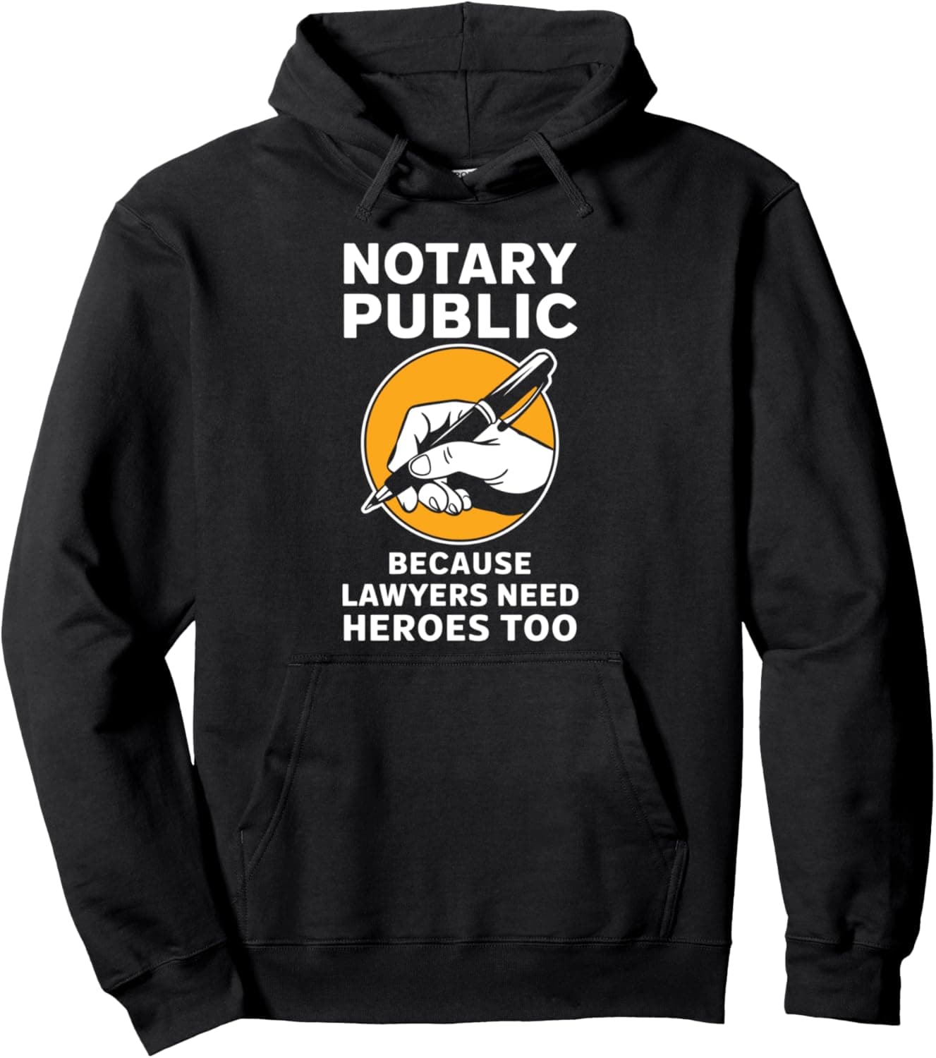 Notary Public Hero Mobile Notary Public Pullover Hoodie