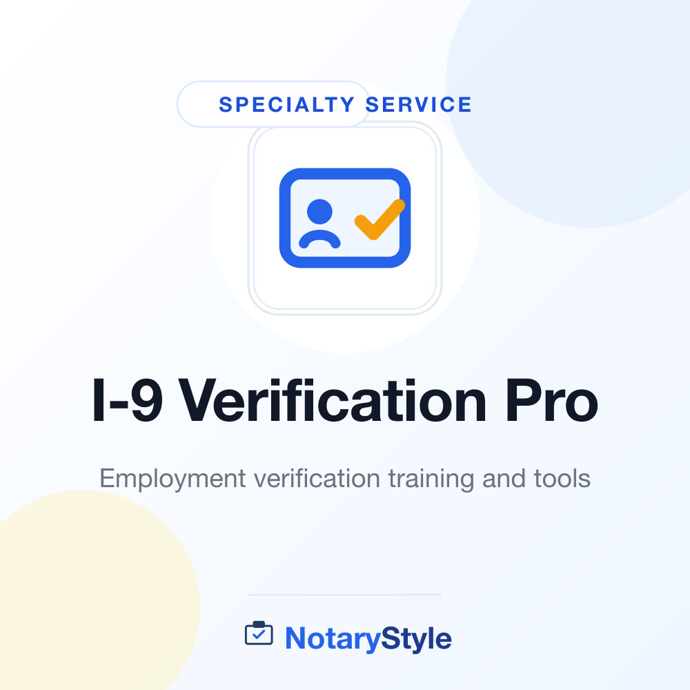 I-9 Verification Pro